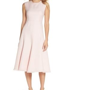 Eliza J Fringe Hem A-line dress